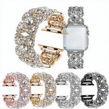 Bling Flower Bracelet for Apple Ultra 4 iWatch S12 11 10 9 8 7 6 5 4 3 SE3 Strap