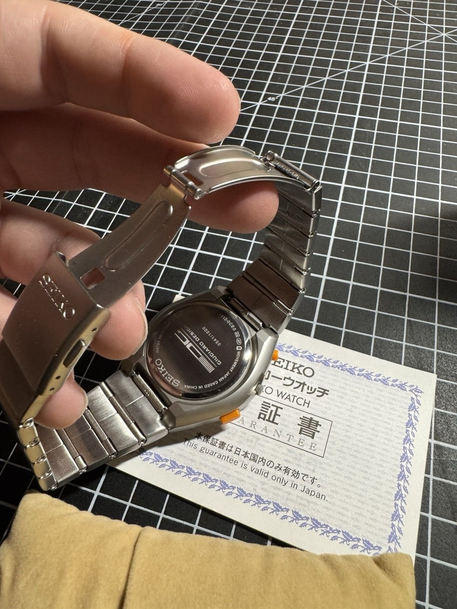 Seiko SCED057 GIUGIARO Design Spirit 7T12-0CE0 Limited Silver