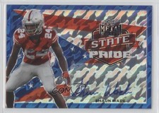 2021 Leaf Metal Draft State Pride Blue Marble /40 Shaun Wade #SP-SW1 Auto nd3
