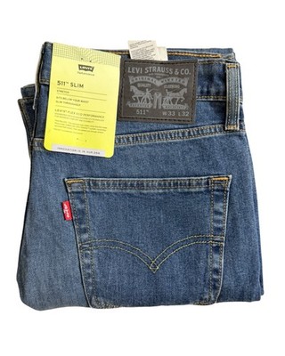 Levis 511 Slim Fit Jeans Stretch hellblau 28 29 30 31 32 33 34 36 38 40 42