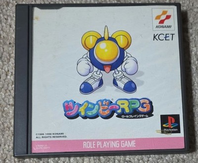 TwinBee RPG Popn RPG PlayStation 1 PS1 JP ver Used Tested Japanese ver with Case