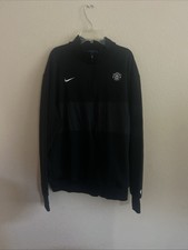 Vintage Manchester United Black Track Jacket ...