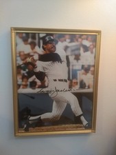 8 x 10 Picture Autographed By Reggie Jackson