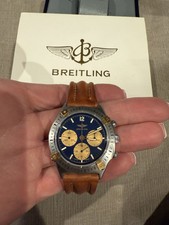BREITLING CALLISTO CHRONO GOLD 18K & ST 80520N SPECIAL EDITION WATCH 2