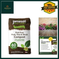 Peat Free Fruit Tree Shrub Compost 60L 6 Feed 0.75 per litre