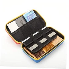  Ski and Snowboard Waxing and Tuning Kit with Wax Brush Box for Red+Blue Box