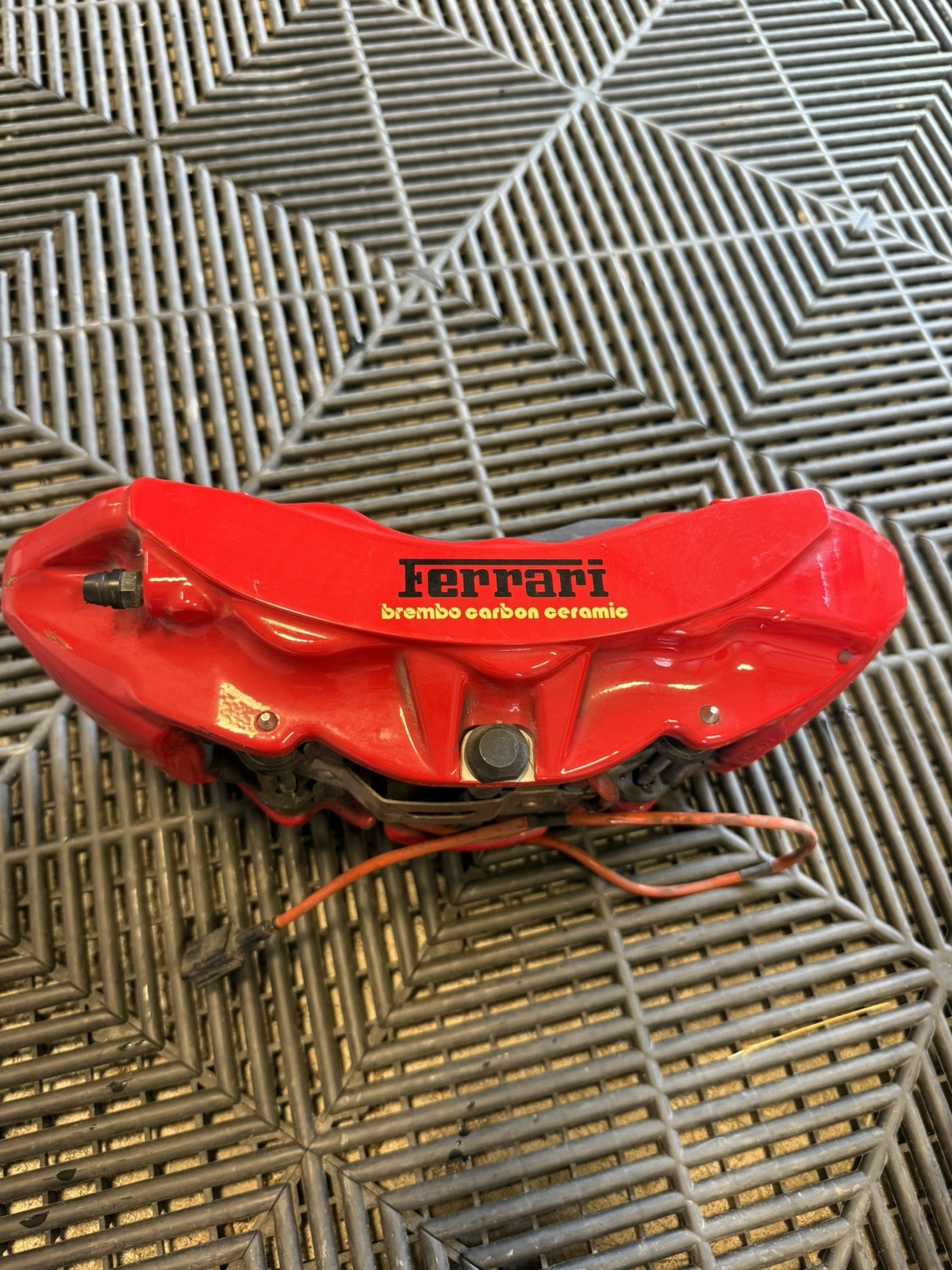 Front Right Passenger Brake Caliper Red 251519 OEM Ferrari California 2008-14