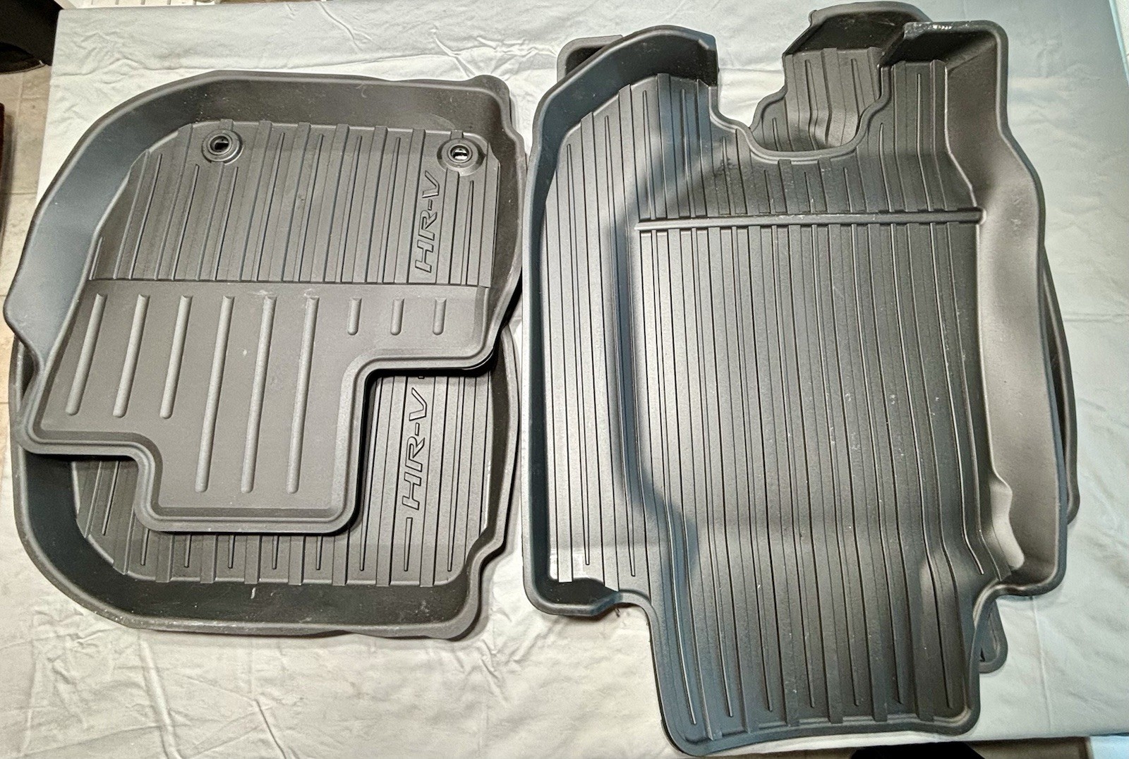 Honda HRV 2018-22, High wall All-Season Floor Mats, 08P13-T7S-311 OEM New In Box