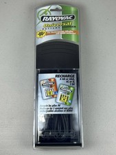 RAYOVAC PS3 Universal Battery Charger Rechargeable Alkaline NiMH NiCd AAA AA C D