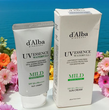 D'ALBA UV ESSENCE WATERFULL MILD Sun Cream SPF50 PA   4 SENSITIVE SKIN 1.7oz