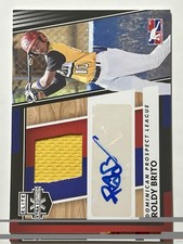 2022 Panini Elite Extra Edition Roldy Brito #DMS-RB DPL Material Signatures