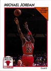 1991 Hoops MICHAEL JORDAN Card 5 Chicago Bulls HOF