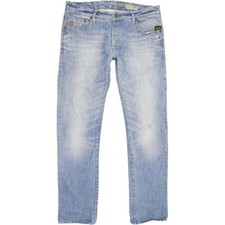 G-Star Heller  Herren Blau Straight Regular  Jeans W36 L34 (76472)