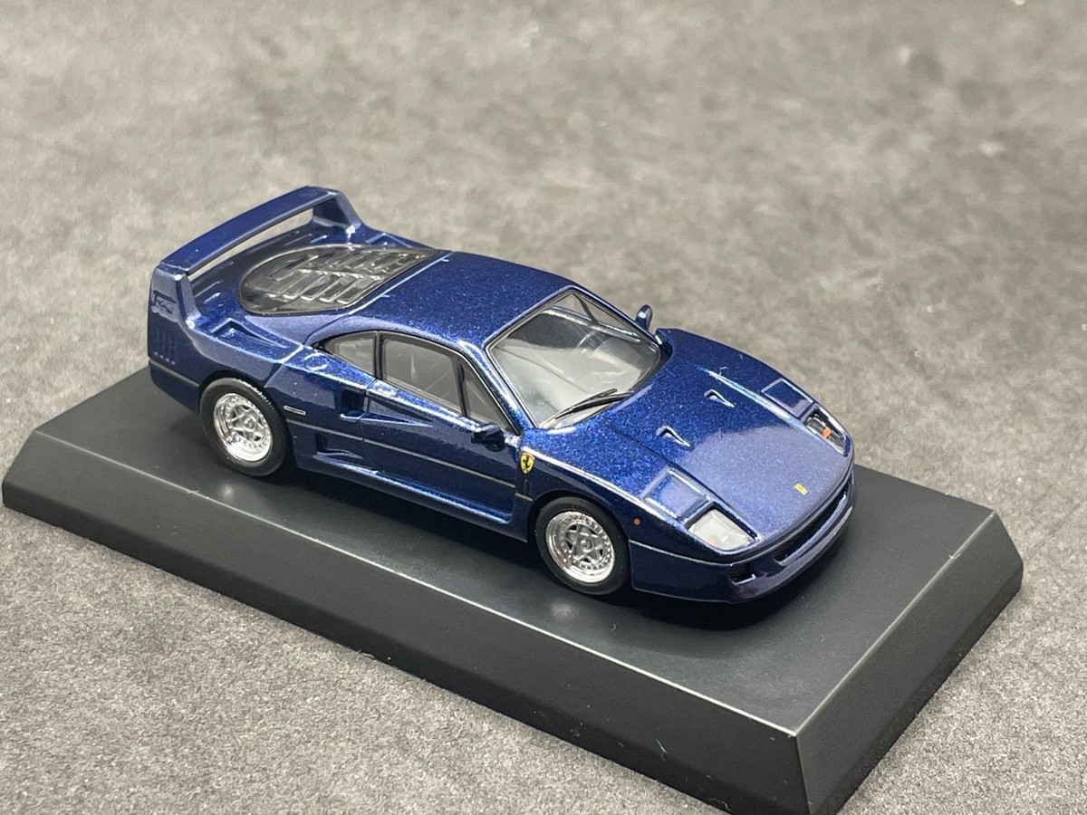 1/64 Kyosho Ferrari Collection7 F40 Blue diecast model car 39G3 | eBay