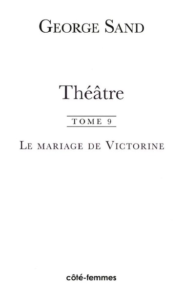 Tbd | ThéâTre (Tome 9) | Taschenbuch | FranzöSisch (2014) | Indigo - Côté femmes-image