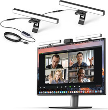 Video Conference Lighting, Webcam Light for Streaming LED Monitor  Laptop Light