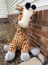 GOFFA Extra Large Plush Giraffe Stuffed Animal Giant Soft 30" Jumbo Size EUC
