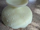 Fenton Custard Glass Candle Bowl — photo 5