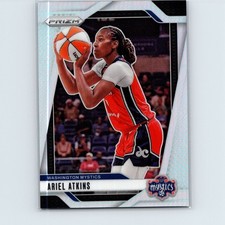 2024 Panini Prizm WNBA Ariel Atkins #56 Silver Prizm Washington Mystics