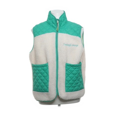 The Jogg Concept, Outdoor Weste, Unisex (Erwachsene), Größe: XL, Grün/Weiß #WTY
