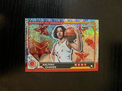 Aaliyah Chavez 2025 McDonald s All American McFlurry Refractor #66 Oklahoma