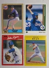 MLB Baseball Nolan Ryan Insert, Vintage 4 Card Lot - Houston Astros