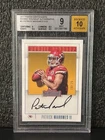 2017 Contenders - Patrick Mahomes II On Card Auto Gold /25 BGS 9/10 (AU, RC)