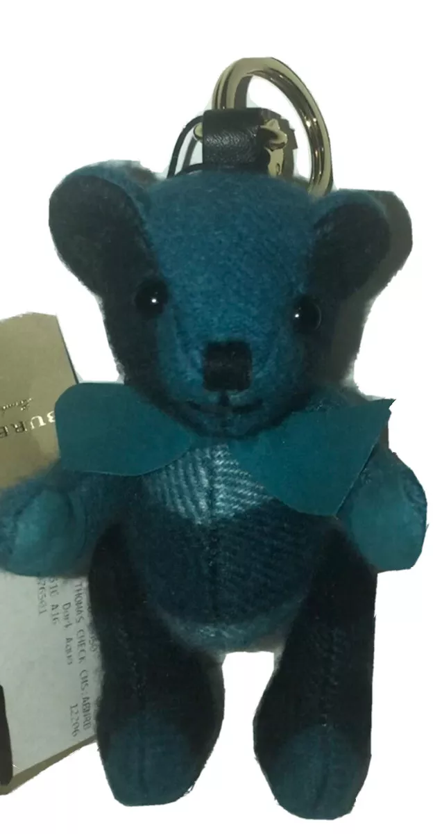 Burberry Blue Thomas Bear Keychain