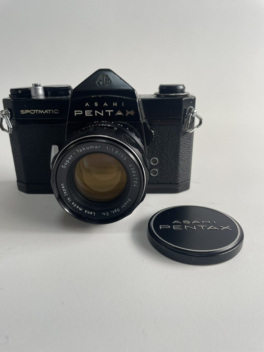 ASAHI ペンタックス SP /TAKUMAR 55mm f1.8 ASAHI PENTAX SP Black 2544014 Super-Takumar 55mm f1.8