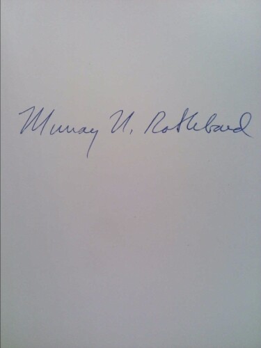 For a New Liberty: The Libertarian Manifesto (1st Ed, Signed) - Afbeelding 2 van 5