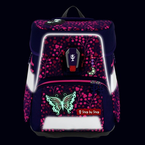 Step by Step Schulranzen-Set Space Shine Butterfly Night Ina 5-teilig Mitwachsen - Bild 5 von 15