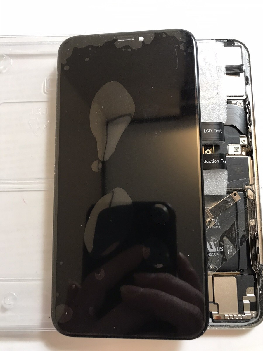 Genuine OEM Apple Black iPhone X OLED Screen Replacement