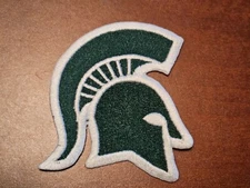 Michigan State Spartans 3”X3” Iron On Embroidered Patch FREE Shipping!!