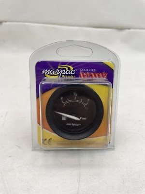 MARPAC 7-2098 FARIA FGP8025 FUEL GAUGE BLACK 2 INCH  MARINE BOAT