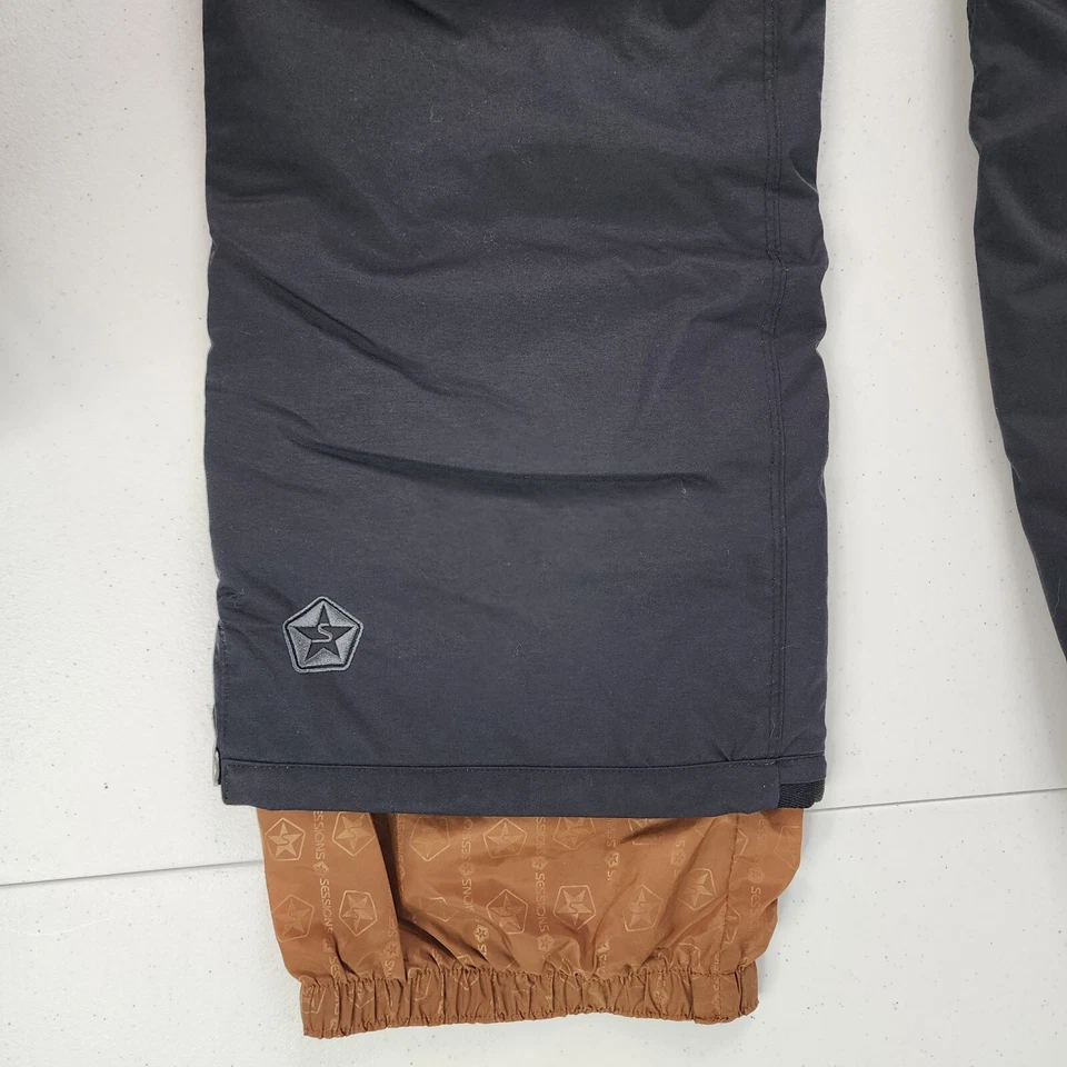 Pantalones de snowboard/esquí/nieve Sessions para mujer XL serie Terrain negros usados Foto 2 de 4