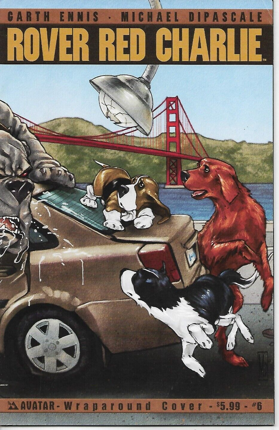 ROVER RED CHARLIE (2013) #6 WRAPAROUND - Back Issue (S)