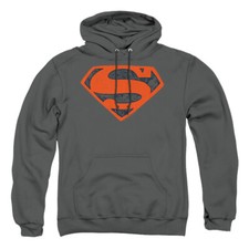 Superman "Vintage Shield Collage" Pullover Hoodie, Sweatshirt or Long Sleeve Tee