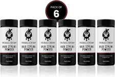 Tribal Chimp Hair Styling Powder Volumizing Matte Finish 0.35 oz 10g PACK OF 6