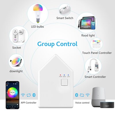 Smart WiFi Wireless Bridge Hub Works with Alexa Google Home for