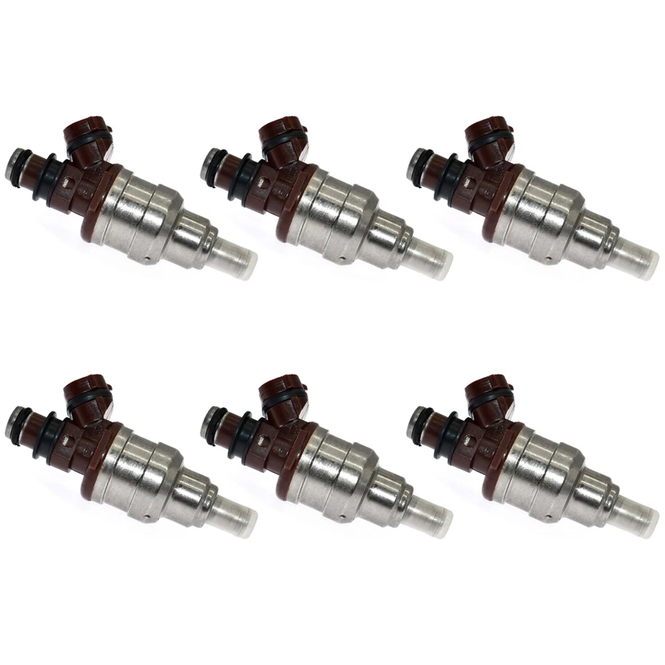 6X Fuel Injectors 23250-65020 For 1989-1995 Toyota 4Runner Pickup T100 3.0L V6 Foto 4 de 4
