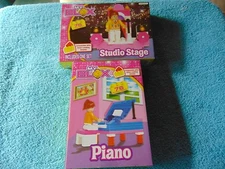 New Lot of My Blox -CK Brands Building Blocks - 75pc  Studio Stage & 76 pc Piano