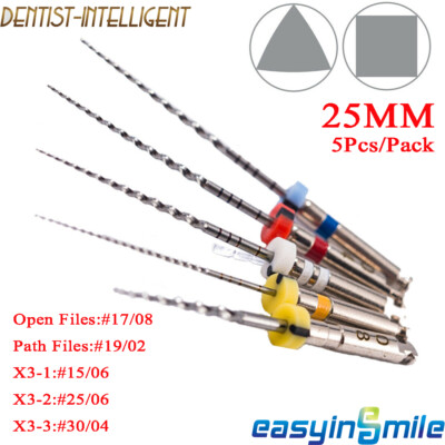 Endo File Holder Dental X3 Endodontic Rotary NITI Files – Root Canal Files, 21mm/25mm/31mm, 5 Per Pack Dental Root Canal Files - Foto 7
