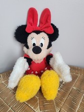 Vintage 1999 Mattel Minnie Mouse plush doll toy Disney