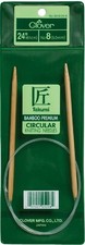 Takumi Clover Bamboo 24  Circular Knitting Needles Size 11
