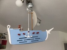 Kinderdeckenlampe  "Piratenschiff" Marke ELOBRA Pendellampe