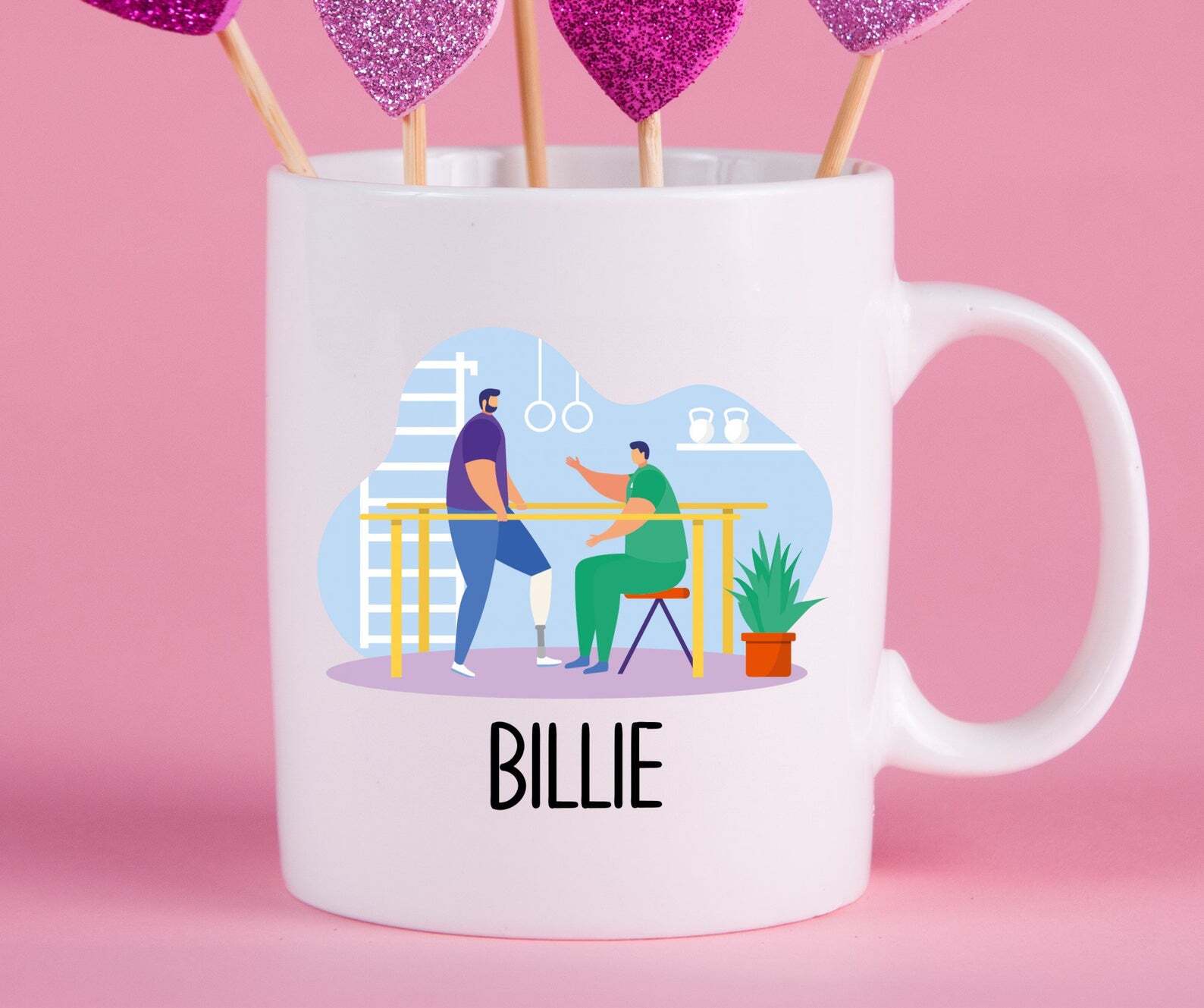 Personalized Physiotherapist Mug Physiotherapist Gift Best Physiotherapist Mug