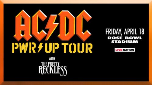 AC/DC Power Up Tour - Two Tickets Section 17-L, Row B, Seats 13&14