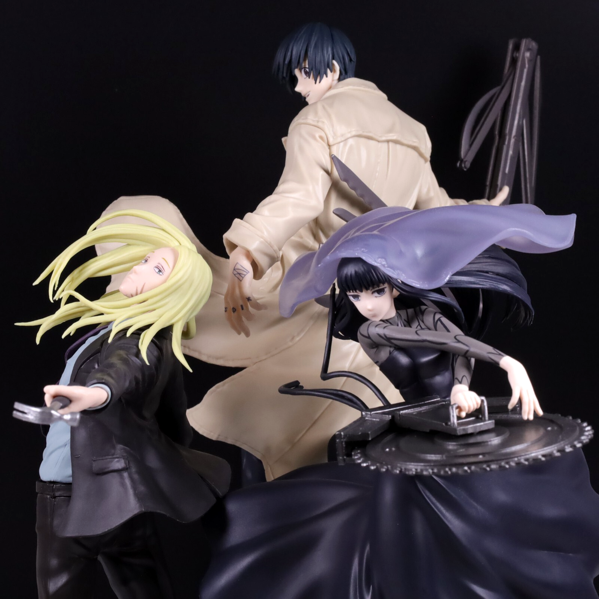 Sakamoto Days Order Figure set - Nagumo & Shishiba & Osaragi