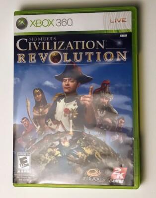Sid Meier's Civilization Revolution (Microsoft Xbox 360, 2008) Complete