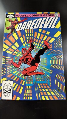 Daredevil #186 Iconic Frank Miller Cover Kingpin App Marvel 1982 HIGH GRADE NM